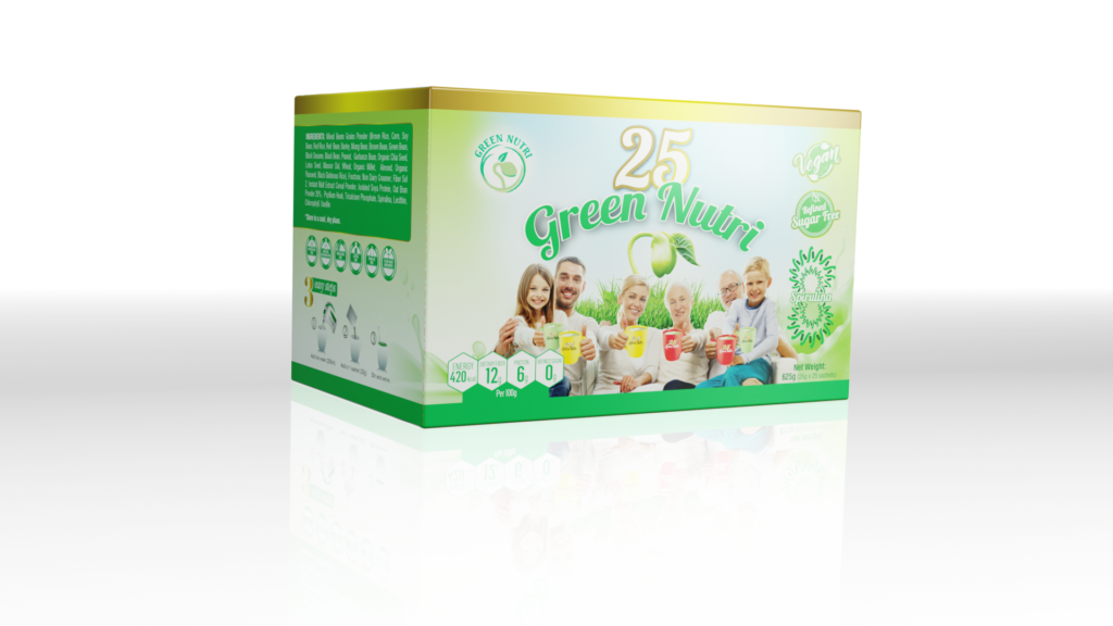 Sữa hạt ngũ cốc 25 Green Nutri.