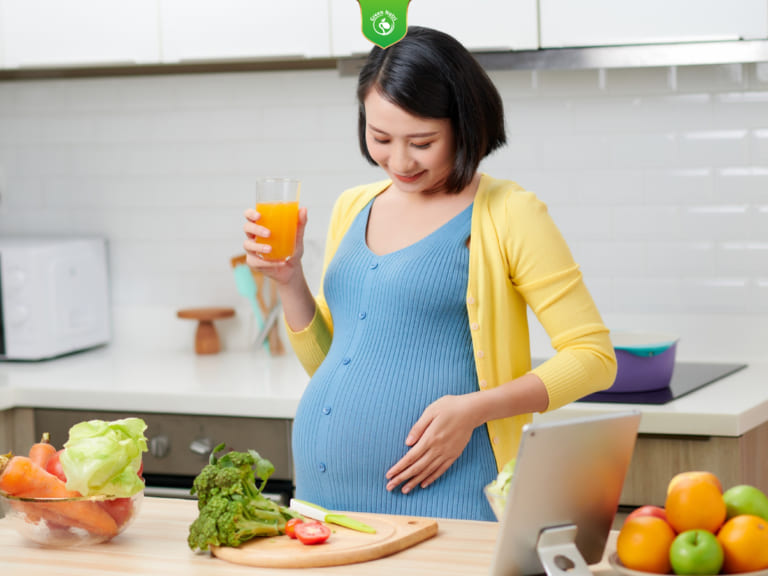 Chế độ ăn phù hợp cho mẹ bầu mắc tiểu đường thai kỳ.