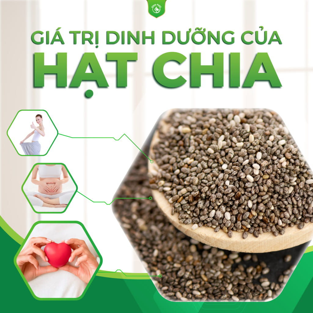 gia tri dinh duong hat chia